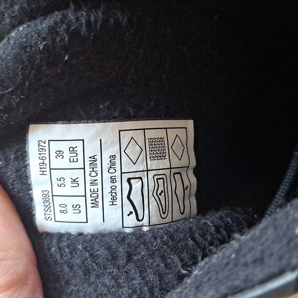 Sperry Quilted Duck Boots Top Sider Blk Waterproof Lace Up Insulated Comfy - Picture 9 of 10